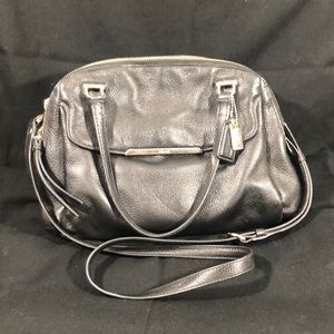 Used black Coach purse